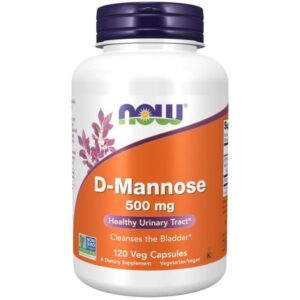 D-Manóza 500 mg 120 kaps. - NOW Foods