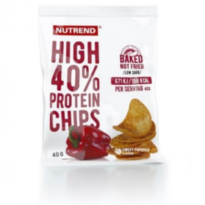 High Protein Chips 6 x 40 g šťavnatý steak - Nutrend