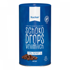 Whole milk Chocolate Drops 200 g - Xucker