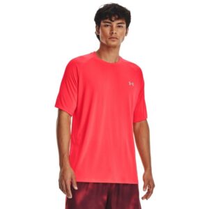 Triko Tech Reflective SS Red S - Under Armour