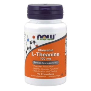L-Theanin 100 mg 90 kaps. - NOW Foods