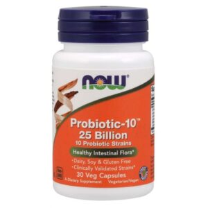 Probiotikum -10™ 100 kaps. - NOW Foods
