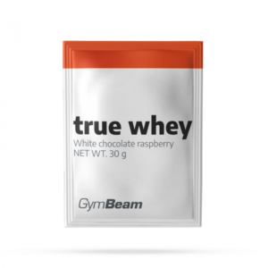Vzorek True Whey 25 g bílá čokoláda - GymBeam