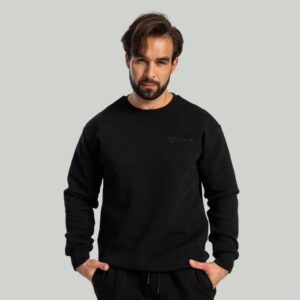 Mikina Relaxed Black S - STRIX