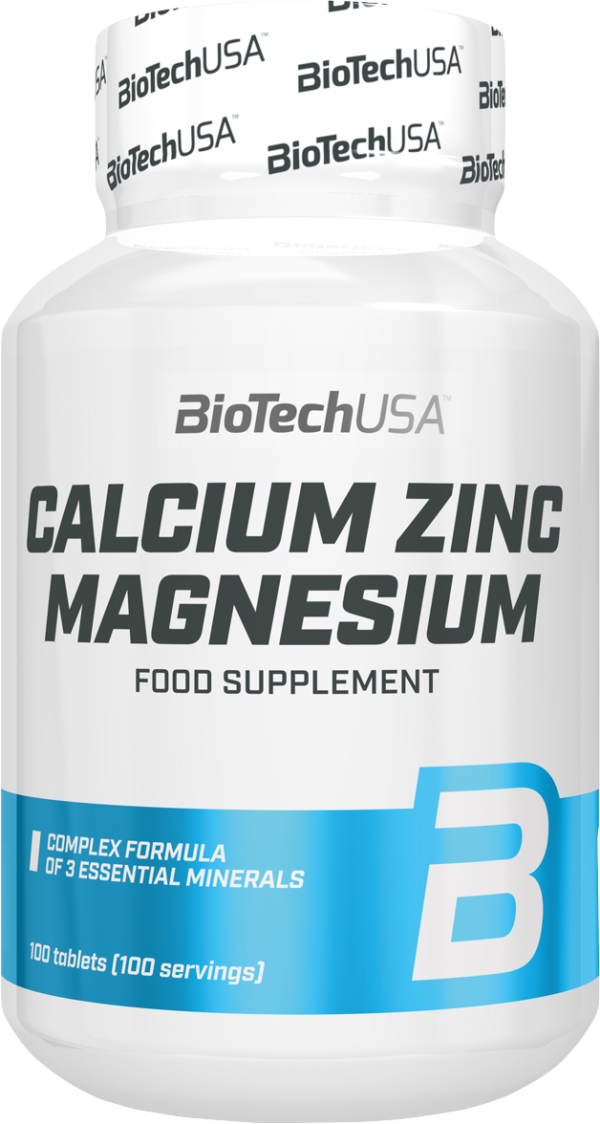 BioTech USA Calcium Zinc Magnesium 100 tablet