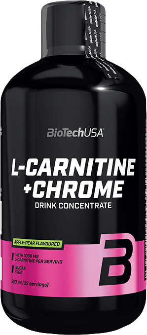 BioTech USA L-Carnitine 35.000 mg + Chrome 500 ml pomeranč