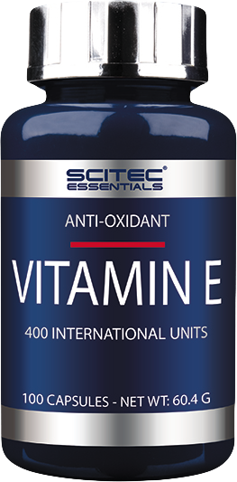 Scitec Nutrition Essentials Vitamin E 100 kapslí
