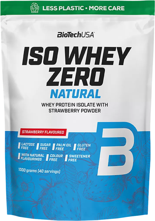 BioTech USA Iso Whey Zero Natural 1000 g kokos