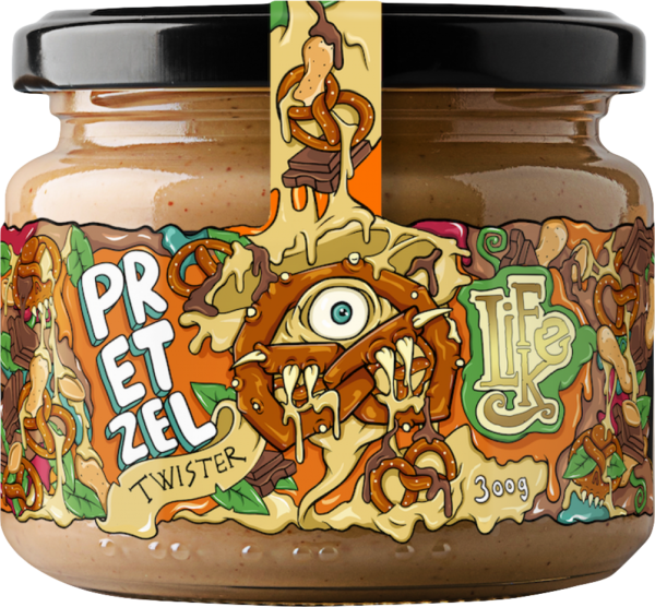 LifeLike Pretzel Twister 300 g preclík