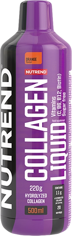 Nutrend Collagen Liquid 500 ml pomeranč