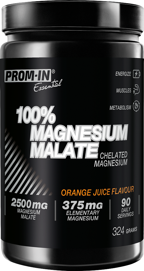 Prom-In Magnesium Malate 324 g pomerančový džus