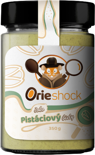 Prom-In Orieshock Čoko Pistáciový Bílý 350 g bílá čokoláda-pistácie