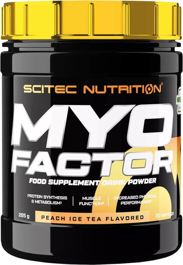 Scitec Nutrition MyoFactor 285 g broskvový ledový čaj