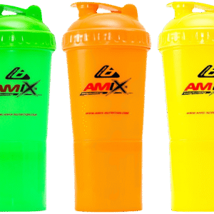 Amix Shaker Monster Bottle 600 ml žlutá