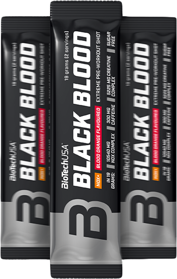 BioTech USA Black Blood NOX+ 19 g ruby-berry