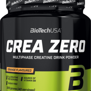 BioTech USA Crea ZERO 320 g pomeranč