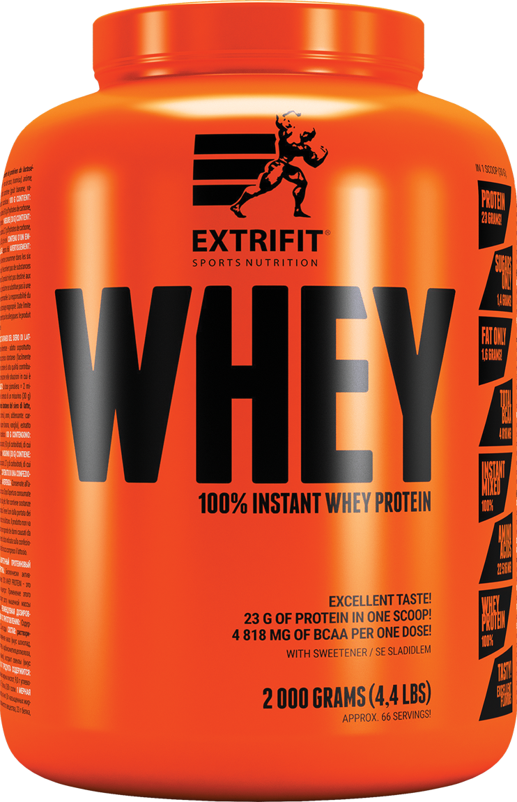 Extrifit 100% Whey Protein 2000 g vanilka