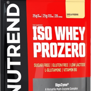 Nutrend Iso Whey Prozero 500 g vanilkový pudink