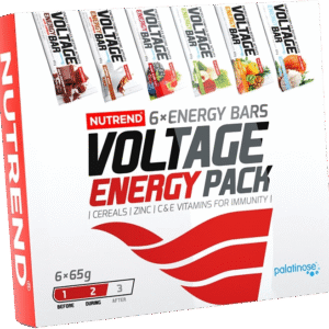 Nutrend Voltage Energy Bar Pack 6 x 65 g mix příchutí