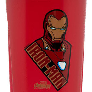 PerfectShaker Shaker Hero Marvel Collection "IRON MAN" 800 ml červená