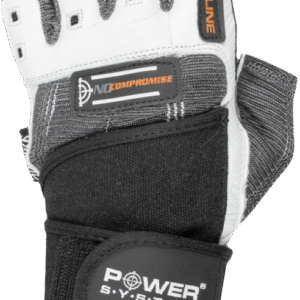 Power System Rukavice s omotávkou No Compromise PS 2700 1 pár - šedo-bílé L