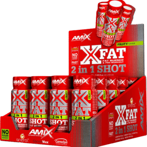 Amix XFat 2in1 Shot BOX 20 x 60 ml ovocná směs