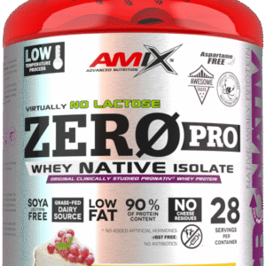 Amix ZeroPro Protein 1000 g smetanový vanilkový cheesecake