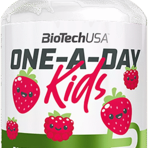 BioTech USA One-A-Day Kids 90 žvýkacích tablet jahoda-malina