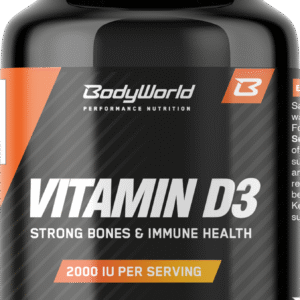 BodyWorld Vitamin D3 2000 IU 60 kapslí