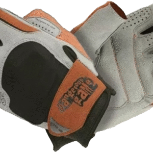 MadMax Rukavice Crazy MFG-850 šedo/černo/oranžové M