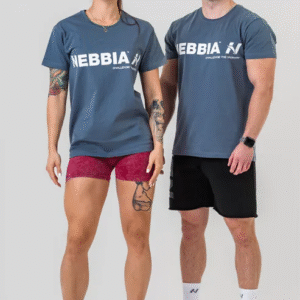 Nebbia Tričko GYM ESSENTIALS 380 šedá XL