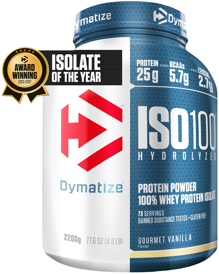 Dymatize ISO 100 Hydrolyzed 2264 g strawberry