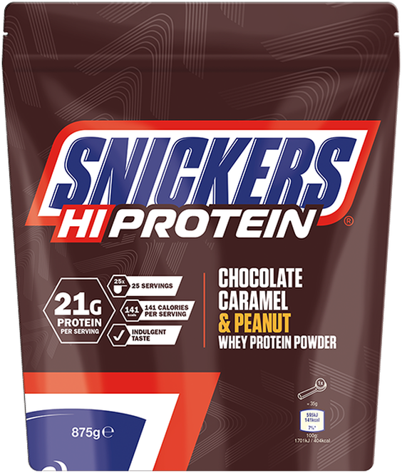 Mars Snickers HiProtein Powder 875 g Snickers (čokoláda-karamel-arašíd)