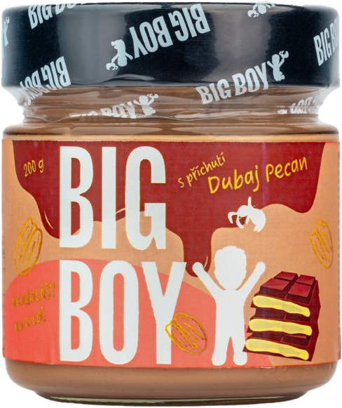 Big Boy Pekanový krém s příchutí dubajské čokolády 200 g dubaj pekan