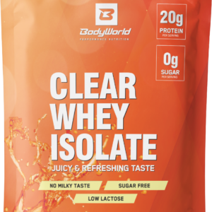 BodyWorld Clear Whey Isolate 500 g zelený čaj-yuzu