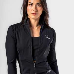 Nebbia Deni x NEBBIA Fitness tracktop na zip 314 černý XS