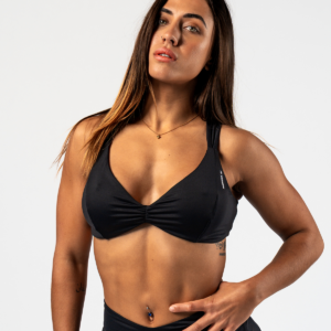 Nebbia Sportovní podprsenka STRONG BEAUTY 424 černá S