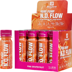 12x BodyWorld N.O. Flow 80 ml růžový grapefruit