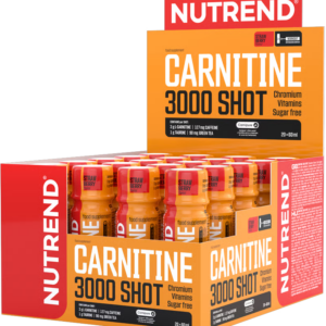 20x Nutrend Carnitine 3000 Shot 60 ml pomeranč