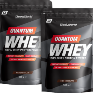 2x BodyWorld Quantum Whey Protein 500 g vanilka