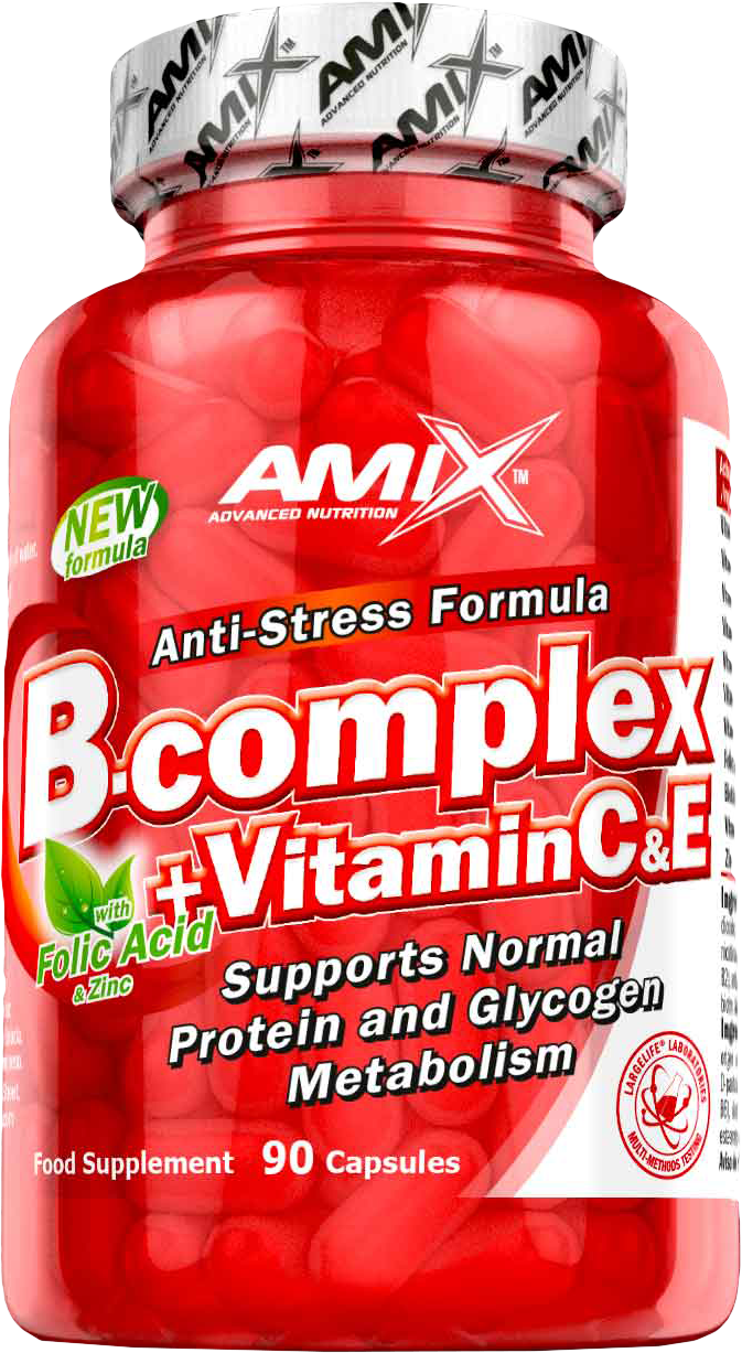 Amix B-Complex + Vitamin C 90 kapslí