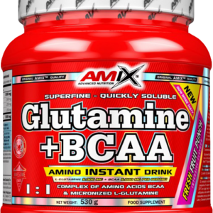 Amix Glutamine + BCAA 530 g čerstvé lesní ovoce