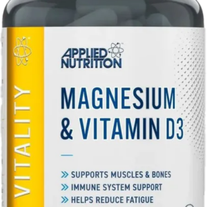 Applied Nutrition Magnesium & Vitamin D3 60 kapslí