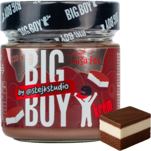 Big Boy Krém s příchutí Míša řezu by @stejkstudio 220 g Míša rez