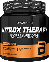 BioTech USA Nitrox Therapy 340 g modré hrozny