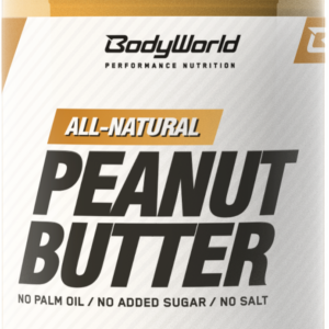 BodyWorld Arašídové máslo 1000 g lehce křupavé