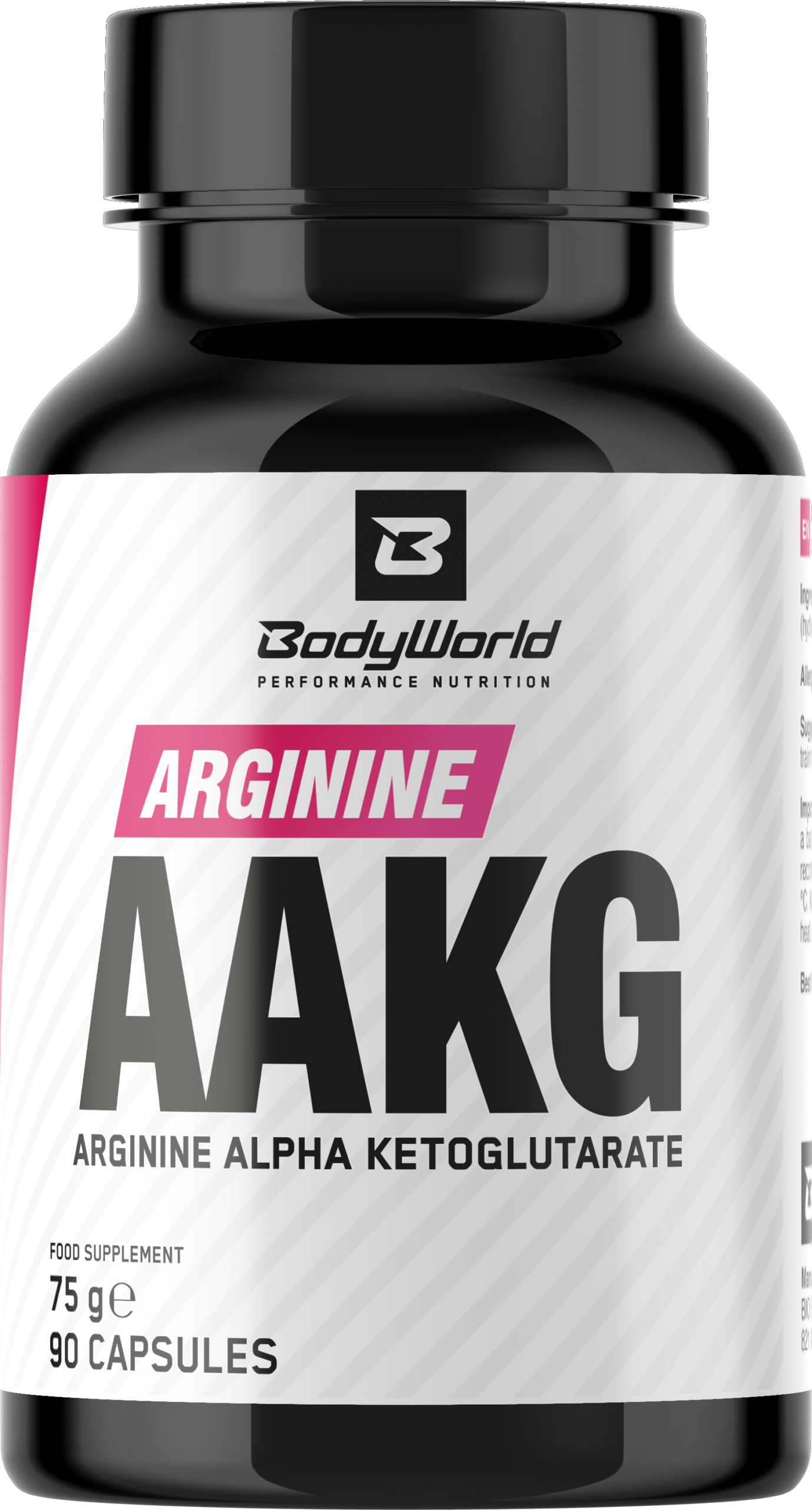 BodyWorld Arginine AAKG 90 kapslí