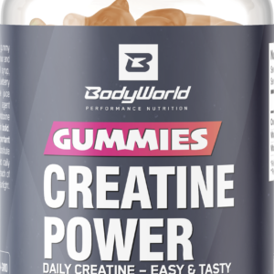 BodyWorld Creatine Power Gummies 60 bonbonů pomeranč
