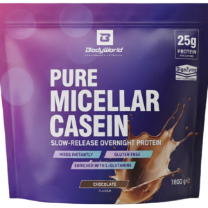 BodyWorld Pure Micellar Casein 1800 g čokoláda