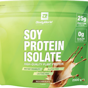BodyWorld Soy Protein Isolate 2000 g čokoláda